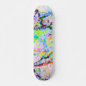 Farbexplosion Skateboard (Vorne)