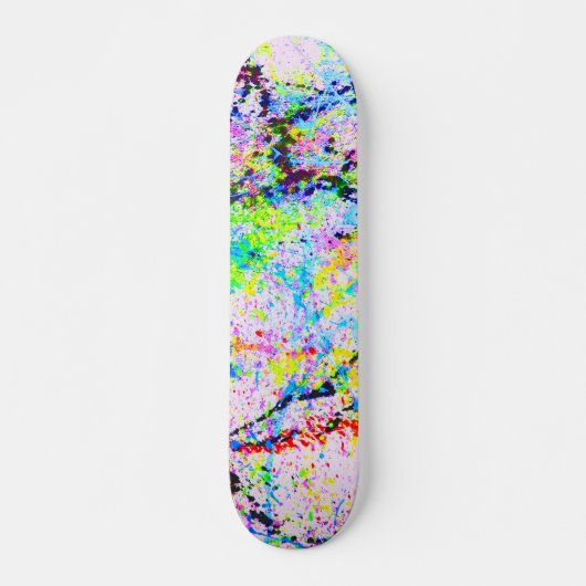 Farbexplosion Skateboard (Vorne)