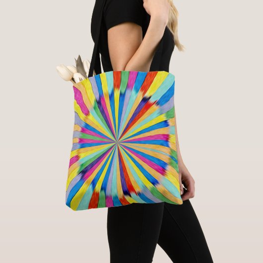 Farbexplosion Tasche (Von Nahem)