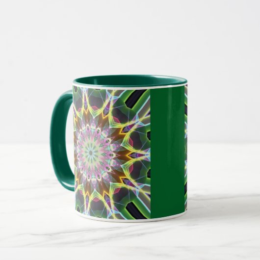 Farbexplosion Tasse (Vorderseite Links)