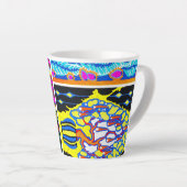 Farbexplosion Tasse (Rechte Ecke)