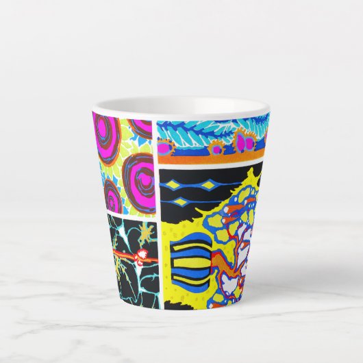 Farbexplosion Tasse (Vorderseite)