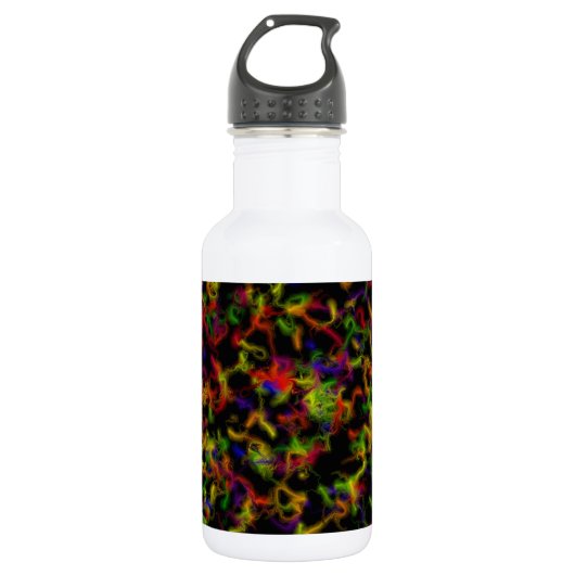 Farbexplosion Trinkflasche (Vorderseite)