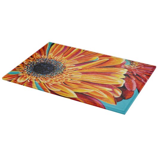 Farbexplosionen II Schneidebrett (Ecke)