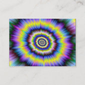 Farbexplosionskarte Visitenkarte (Rückseite)