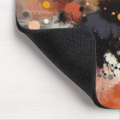 Farbexplosionsmessmaus Mousepad (Ecke)