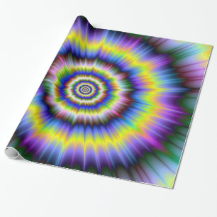 Farbexplosionspapier Geschenkpapier