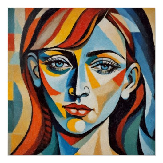 Farbfacetten Poster (Vorderseite)