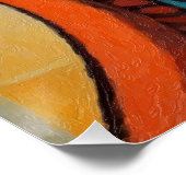 Farbfacetten Poster (Ecke)