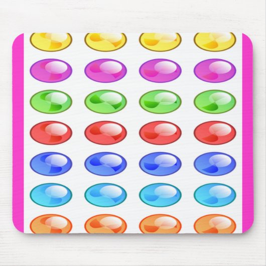 FARBFÄHIGE KREISPATTER MOUSEPAD (Vorne)