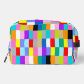 FARBFÄHIGE TILES TOILETRY BAG WASCHBEUTEL (Rückseite)