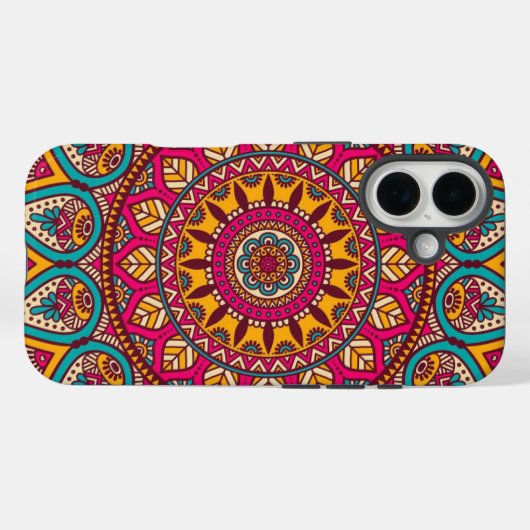 FARBFALL MANDALA Case-Mate iPhone HÜLLE (Rückseite (Horizontal))