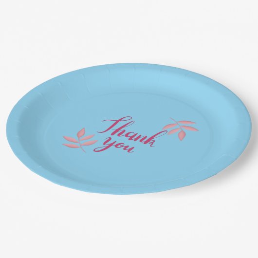 FARBFALL MANDALA PAPPTELLER (Schrägansicht)