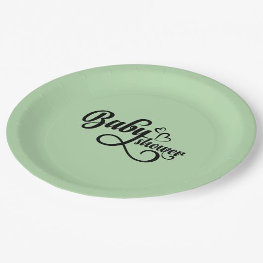 FARBFALL MANDALA PAPPTELLER (Schrägansicht)