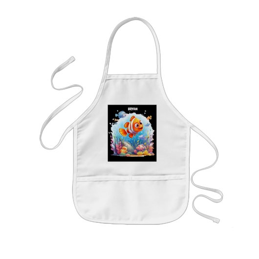 FARBFANG FÜR KINDERSCHÜRZE (Vorne)