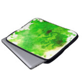 Farbfarbe Aquarellfarbe Laptopschutzhülle (Vorne Knopf)