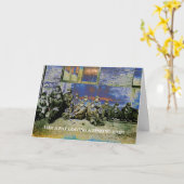 FARBFARBE DER 1920ER JAHRE KARTE (Gelbe Blume)