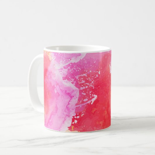 Farbfarbe Kaffeetasse (Vorderseite Links)