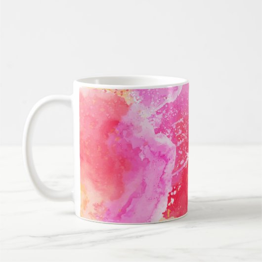 Farbfarbe Kaffeetasse (Links)