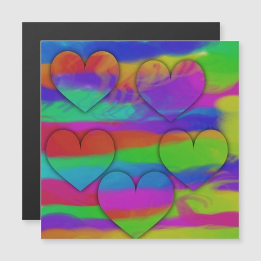 Farbfarbe Magnetkarte (Vorne/Hinten)