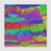 Farbfarbe Magnetkarte (Vorderseite)