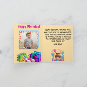 FARBFARBEN,AUGENFANG KINDERGEBURTSTAG KARTE