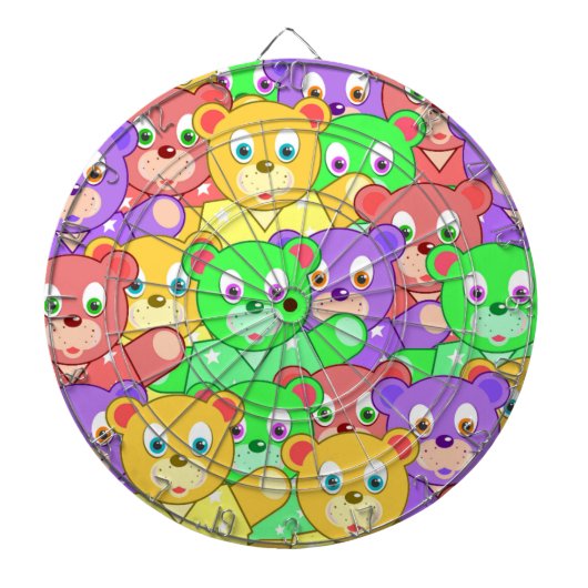 FARBFARBEN DARTSCHEIBE (vorne)