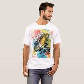 FARBFARBEN NIE 2 FRIERT 2 SK8 T-Shirt (Vorne ganz)