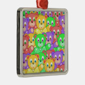 FARBFARBEN ORNAMENT AUS METALL (Rechts)