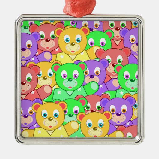 FARBFARBEN ORNAMENT AUS METALL (Vorne)