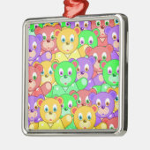 FARBFARBEN ORNAMENT AUS METALL (Links)