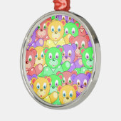 FARBFARBEN SILBERNES ORNAMENT (Links)