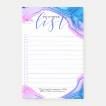 Farbfarben von Geode und Listentypografie