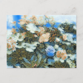 FARBFARBENE BOUQUET POSTCARD POSTKARTE