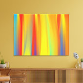 FARBFARBENER RAINBODEN ART. 2 LEINWANDDRUCK (Insitu (Wohnzimmer))