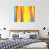 FARBFARBENER RAINBODEN ART. 2 LEINWANDDRUCK (Insitu (Schlafzimmer))