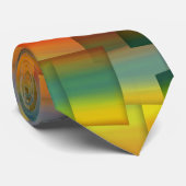 FARBFARBENER RAINBODEN ART 7 KRAWATTE (Gerollt)