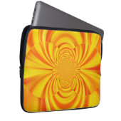 FARBFARBENER RAINBOW Abstrakte Kunst Laptopschutzhülle (Vorne Rechts)
