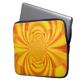 FARBFARBENER RAINBOW Abstrakte Kunst Laptopschutzhülle (Vorderseite Links)