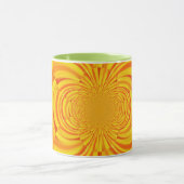 FARBFARBENER RAINBOW-SCHMUCK TASSE (Zentrum)
