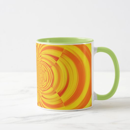 FARBFARBENER RAINBOW-SCHMUCK TASSE (Rechts)