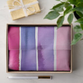 Farbfarbenfrohe Streifen Papiertücher Seidenpapier (Geschenk)