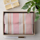 Farbfarbenfrohe Streifen Papiertücher Seidenpapier (Geschenk)