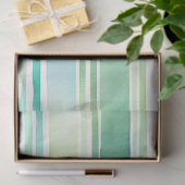 Farbfarbenfrohe Streifen Papiertücher Seidenpapier (Geschenk)