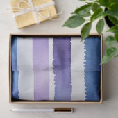 Farbfarbenfrohe Streifen Papiertücher Seidenpapier (Geschenk)