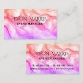 Farbfarbenkupplung Visitenkarte (Vorne/Hinten)