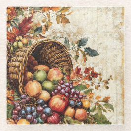 FARBFARBFALL CORNUCOPIA GLASUNTERSETZER