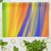 FARBFARBFARBENER RAINBODEN 3 GESCHIRRTUCH (Gefaltet)