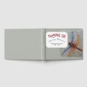 FARBFARBFLIEGENDE ZEICHENGABE 13 GÄSTEBUCH (Voll)