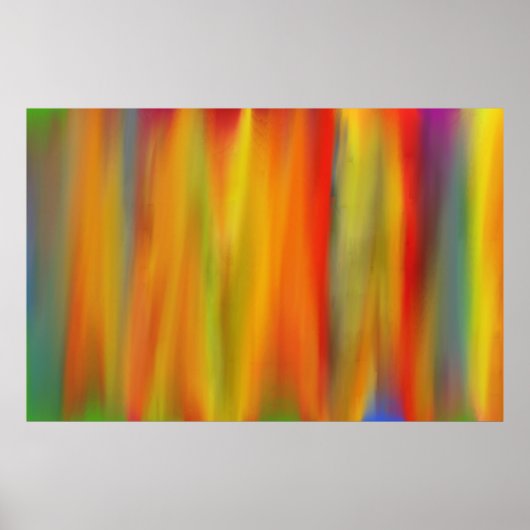 FARBFARBIGE HAUTFLÄCHE ART 5 POSTER (Vorne)